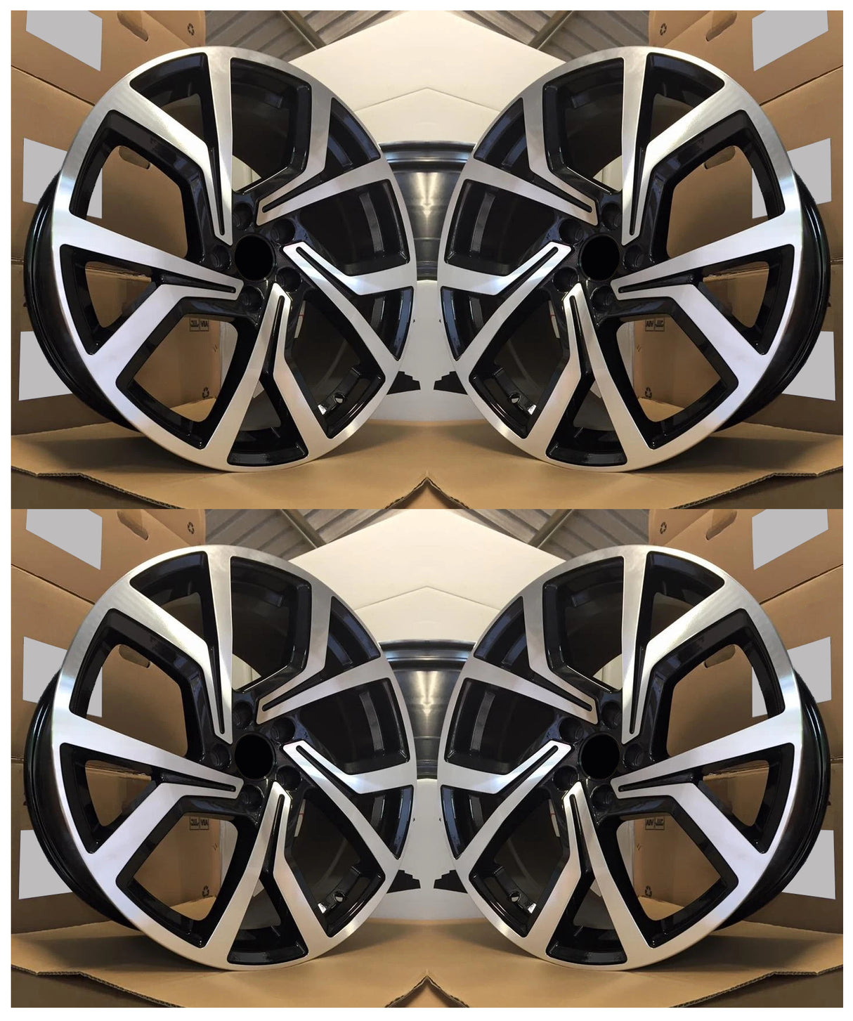 18” Rims – Made to Fit Volkswagen Atlas Cross Sport | OE Style | 2018 2019 2020 2021 2022 2023 2024 2025 2026 18x8 Wheels Brand New – Model 23