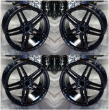 19” Rims - Made to Fit Mercedes-Benz S 500 4MATIC, S 580 4MATIC, S 580e, Maybach S 580 4MATIC, Maybach S 680 4MATIC, AMG S 63 E Performance | OE Style | 2020 2021 2022 2023 2024 2025 2026 | 19x8.5/9.5 Wheels Brand New - Model 35