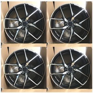 20” Rims - Made to Fit Mercedes-Benz C 300 (RWD), C 300 4MATIC (AWD), C 300e (plug-in hybrid), AMG C 43, AMG C 63 S | OE Style | 2020 2021 2022 2023 2024 2025 2026 | 20x8.5/9.5 Wheels Brand New - Model 40