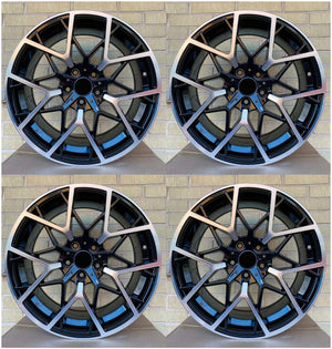 20” Rims - Made to Fit BMW 740i, 740i xDrive, 745e, 745e xDrive, 750i, 750i xDrive, 760i, M760i | OE Style | 2020 2021 2022 2023 2024 2025 2026 | 20x8.5/9.5 Wheels Brand New - Model 47