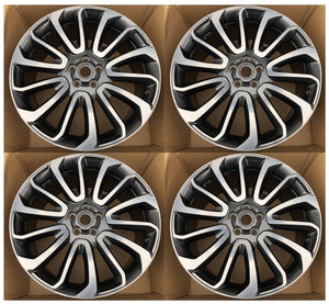 24” Rims - Made to Fit Range Rover Sport | OE Style | 2012 2013 2014 2015 2016 2017 2018 2019 2020 2021 2022 2023 2024 2025 | 24x10 Wheels Brand New - Model 52