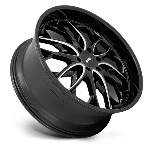 22X9.5 DUB 1PC S263 OG GLOSS BLACK MILLED 6X135