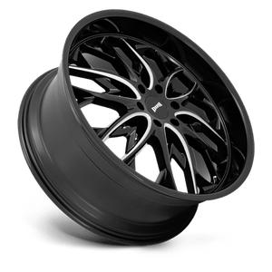 24X10 DUB 1PC S263 OG GLOSS BLACK MILLED 6X139.7
