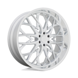 22X9.5 DUB 1PC S264 OG SILVER W/ DIAMOND CUT LIP 6X135