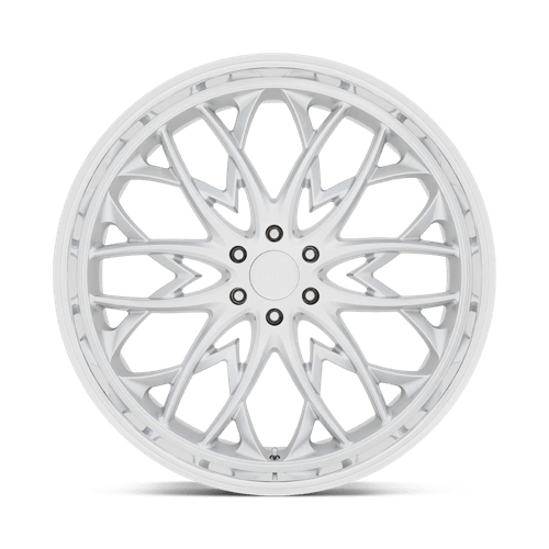 22X9.5 DUB 1PC S264 OG SILVER W/ DIAMOND CUT LIP 6X139.7