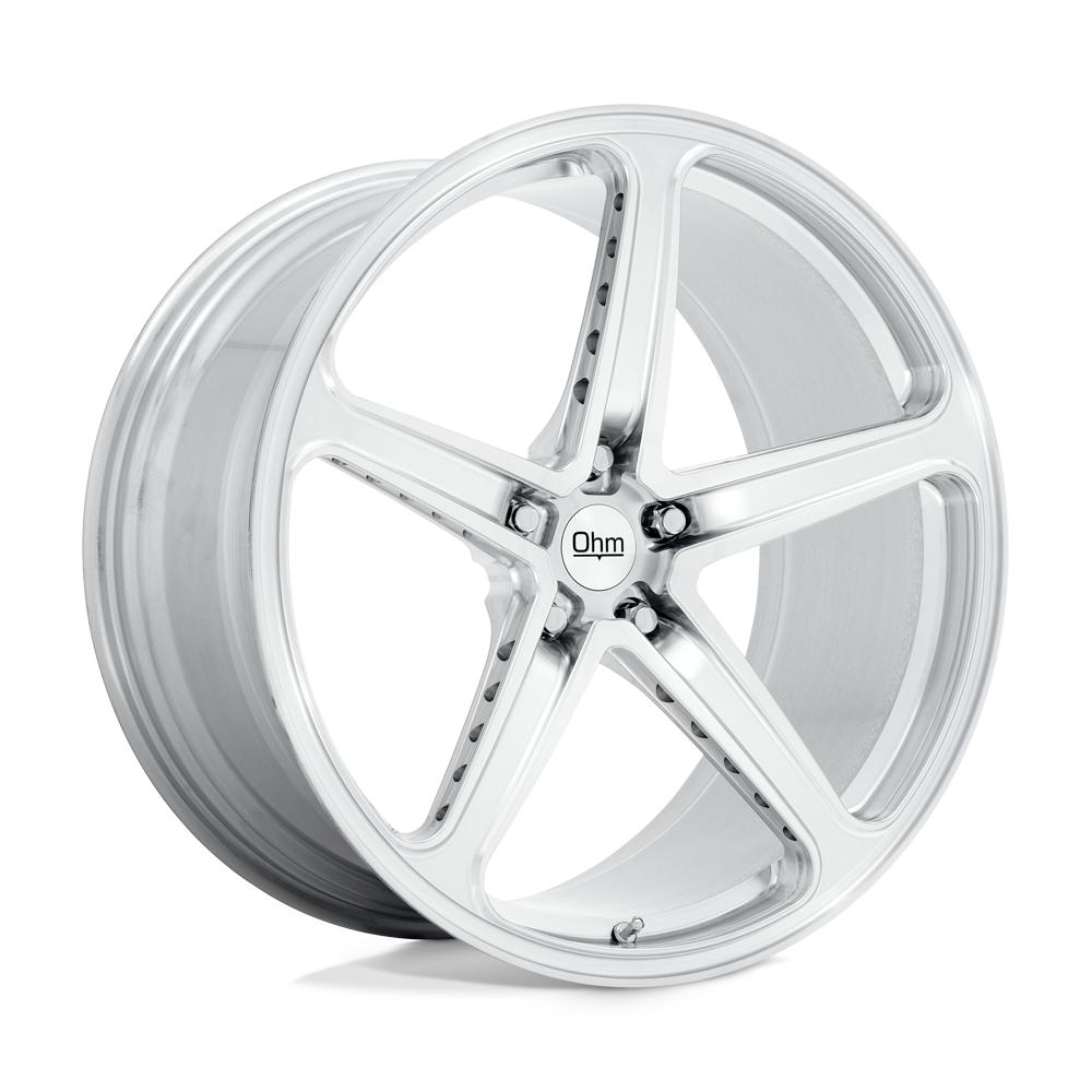 22" OHM AMP SILVER MACHINED 5X120