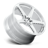 21" OHM AMP SILVER MACHINED 5X120