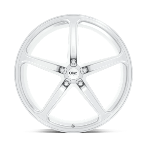 22X9 OHM AMP SILVER MACHINED 5X120