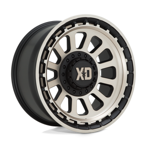 20X10 XD XD856 OMEGA SATIN BLACK W/ BRONZE TINT 5X139.7/5X150