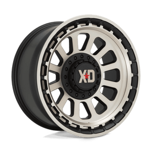 20X10 XD XD856 OMEGA SATIN BLACK W/ BRONZE TINT 5X139.7/5X150