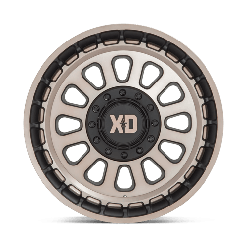 17X9 XD XD856 OMEGA SATIN BLACK W/ BRONZE TINT 5X127/5X139.7