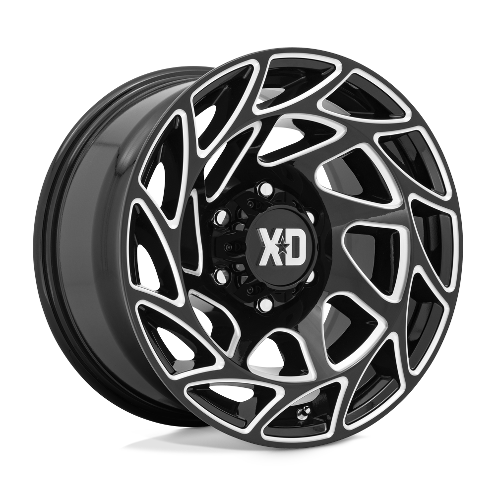 17X9 XD XD860 ONSLAUGHT GLOSS BLACK MILLED 6X120