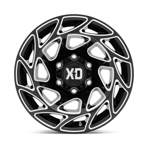 17X9 XD XD860 ONSLAUGHT GLOSS BLACK MILLED 6X120