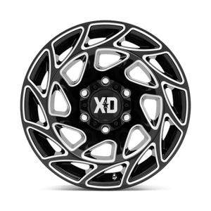17X9 XD XD860 ONSLAUGHT GLOSS BLACK MILLED 6X120