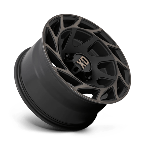20X10 XD XD860 ONSLAUGHT SATIN BLACK W/ BRONZE TINT 8X165.1