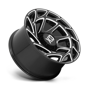 20X10 XD XD860 ONSLAUGHT GLOSS BLACK MILLED 8X165.1