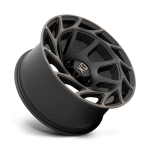 20X10 XD XD860 ONSLAUGHT SATIN BLACK W/ BRONZE TINT 6X135