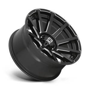 17X9 XD XD847 OUTBREAK RIMS - GLOSS BLACK MILLED 6X114.3