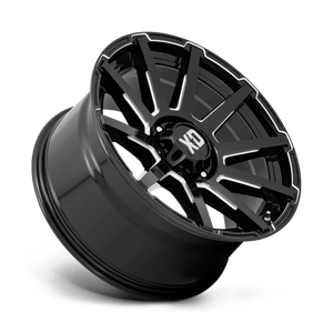 20X10 XD XD847 OUTBREAK GLOSS BLACK MILLED 6X139.7