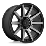 20X10 XD XD847 OUTBREAK SATIN BLACK W/ GRAY TINT 5X127