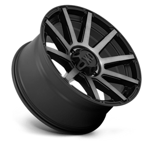 16X8 XD XD847 OUTBREAK RIMS - SATIN BLACK W/ GRAY TINT 6X114.3
