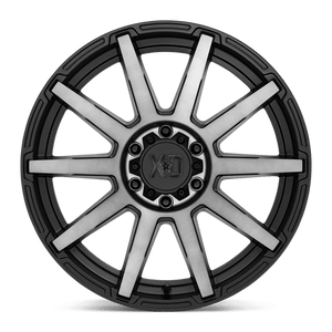 17X8 XD XD847 OUTBREAK RIMS - SATIN BLACK W/ GRAY TINT 6X114.3