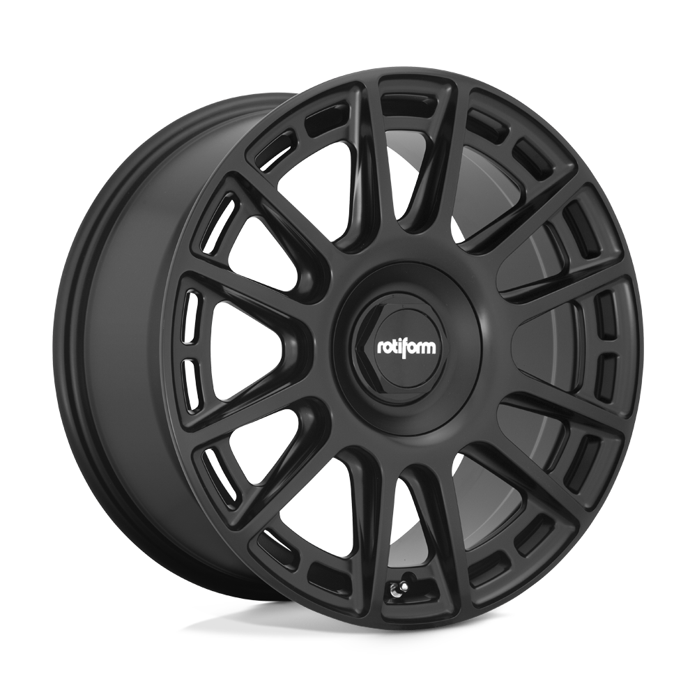 18X8.5 Rotiform R159 OZR MATTE BLACK 5X100/5X112