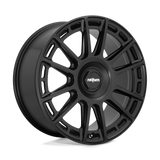 19X8.5 Rotiform R159 OZR MATTE BLACK 5X112/5X120