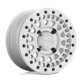 14" Black Rhino Hard Alloys - UTV PARKER UTV BEADLOCK SILVER W/ MIRROR CUT FACE 4X110