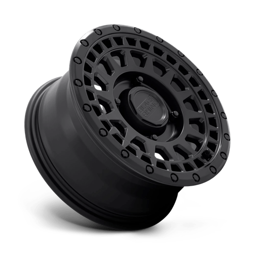 15X7 Black Rhino Hard Alloys - UTV PARKER UTV MATTE BLACK 4X137
