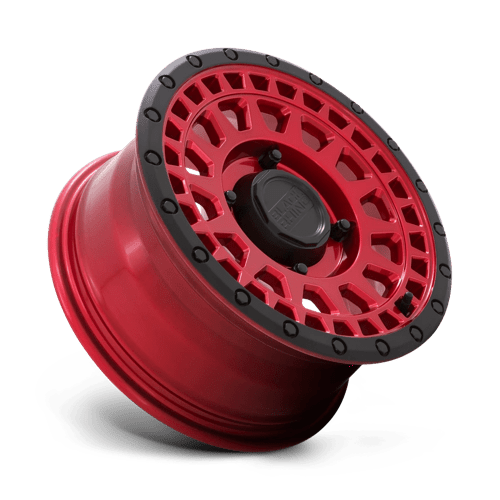 14" Black Rhino Hard Alloys - UTV PARKER UTV CANDY RED W/ BLACK LIP 4X110