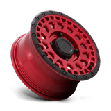 14" Black Rhino Hard Alloys - UTV PARKER UTV CANDY RED W/ BLACK LIP 4X110