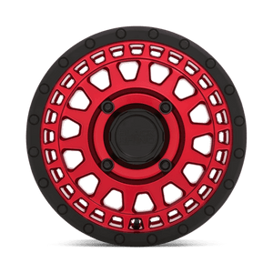 14X7 Black Rhino Hard Alloys - UTV PARKER UTV CANDY RED W/ BLACK LIP 4X110