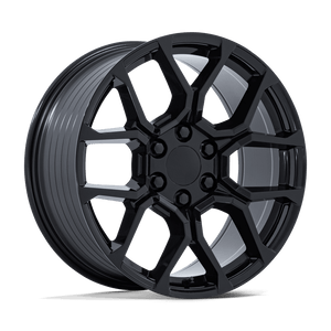 20X9 Performance Replicas PR233 GLOSS BLACK 6X139.7