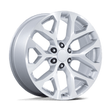 22 Performance Replicas PR177 SILVER MACHINED 6X139.7