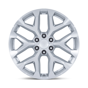 20" Performance Replicas PR177 SILVER MACHINED 6X139.7
