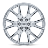 22" Performance Replicas PR199 CHROME 6X139.7
