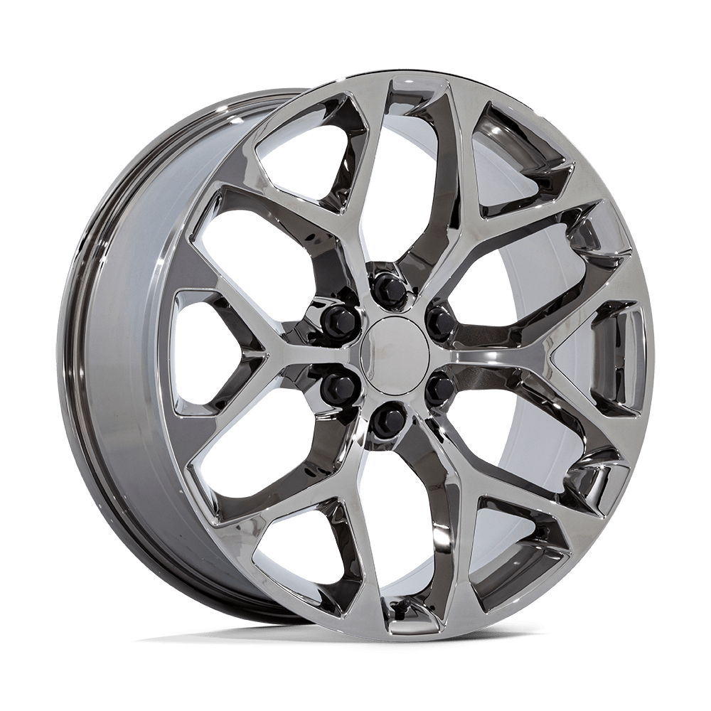 24X10 Performance Replicas PR176 BLACK CHROME 6X139.7
