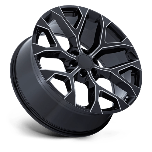 26" Performance Replicas PR177 GLOSS BLACK MILLED 6X139.7