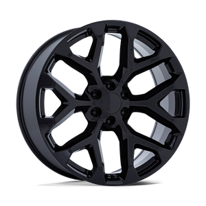 22X9 Performance Replicas PR177 GLOSS BLACK 6X139.7