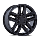 18 Performance Replicas PR220 GLOSS BLACK 6X139.7