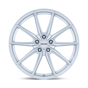 20" Petrol P4B GLOSS SILVER 5X114.3