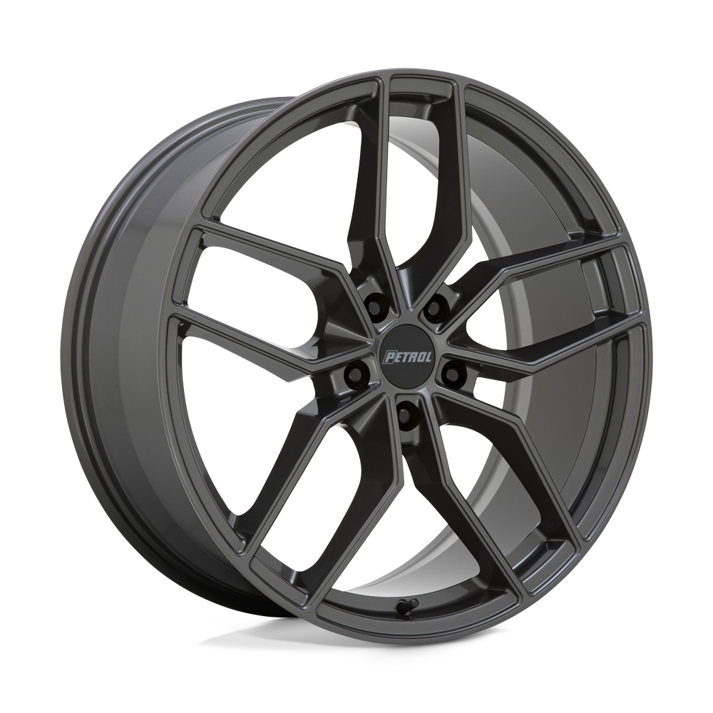 20" Petrol P5C GLOSS GUNMETAL 5X114.3