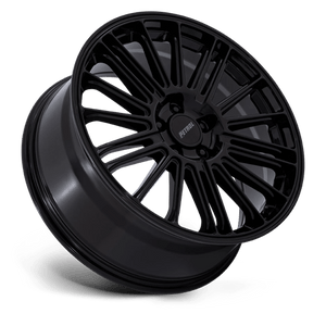 18X8 Petrol PE001 P1D GLOSS BLACK 5X115