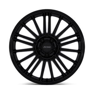 18X8 Petrol PE001 P1D GLOSS BLACK 5X112
