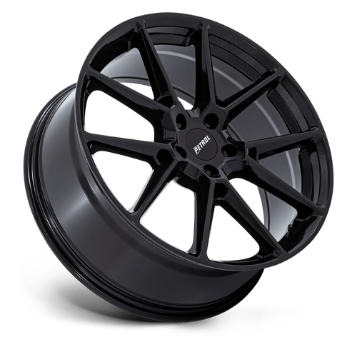 19X8 Petrol PE002 P1E GLOSS BLACK 5X110