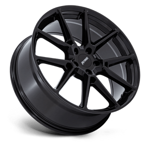 18X8 Petrol PE002 P1E GLOSS BLACK 5X110
