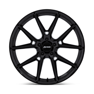 17X8 Petrol PE002 P1E GLOSS BLACK 5X115