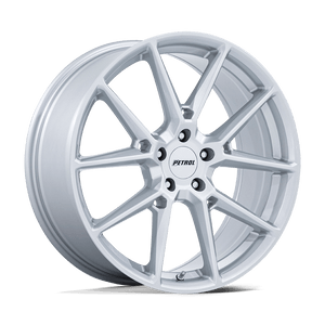 18X8 Petrol PE002 P1E GLOSS SILVER 5X112