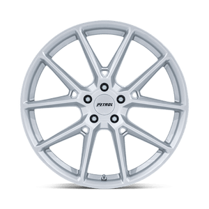 20X8.5 Petrol PE002 P1E GLOSS SILVER 5X120